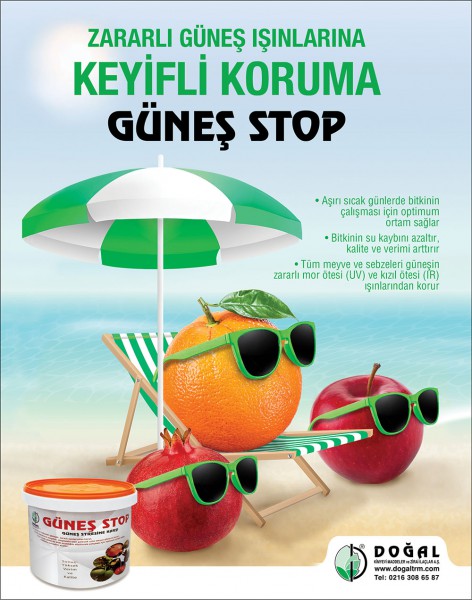 GÜNEŞ STOP İle Güneşe Karşı Güçlü Savunma