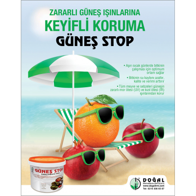 GÜNEŞ STOP İle Güneşe Karşı Güçlü Savunma